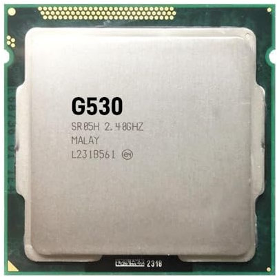 G530 CPU Used 2-Core 2-Thread Desktop Processor 2.4 GHz 2M 65W LGA1155