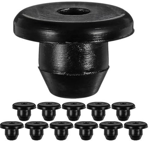 BESTonZON Oil Sump Plug Rubber Seal for Hydraulic Jack Replacement Leakproof Bottle Jack Filler Plug Compact 0.55 Inch Car Repair Accessory