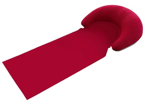 Generisch Beach Mat | Beach Mat with Inflatable Cushion | Foldable Sand Protection Mat | Single Sleeping Mats | Relaxation Pillow Foldable for Family Friends Sun Bathing Tanning Beaches