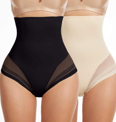 CheChury Pancera Contenitiva Donna Panciera Snellente Guaina a Vita Alta Mutande Contenitive Senza Cuciture Intimo Contenitivo Modellante Pancia Piatta Post Parto e Solleva Glutei Slip Dimagrante