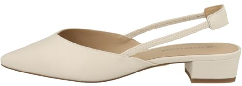 Peter Kaiser Escarpins Peeptoes & Slingpumps 7944 en Cuir Lisse Blanc, Blanc., 40 EU