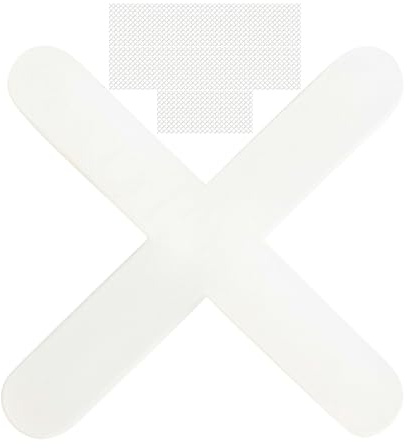 Cruces de baldosas, 4 mm de espesor, 1000x, juntas transversales para un espaciado uniforme para mosaico, espaciadores de baldosas para lechadas, espaciadores de juntas en forma de cruz de plástico