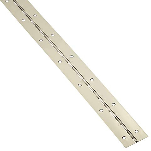 SOTECH Gångjärn 1000 x 40 x 1,0 mm rostfritt stål look piano gångjärn dörr gångjärn
