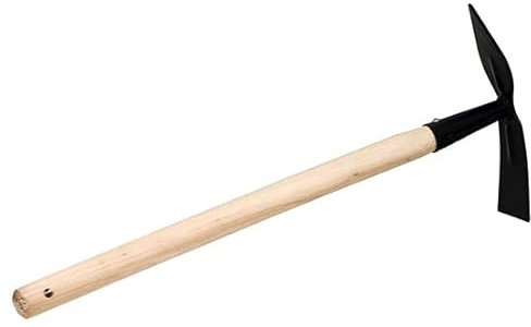 Azada pala corazón de doble uso