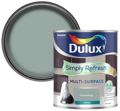 Dulux Simply Refresh Multi Surface Eggsgell Paint - Fresh Foliage - 750ML
