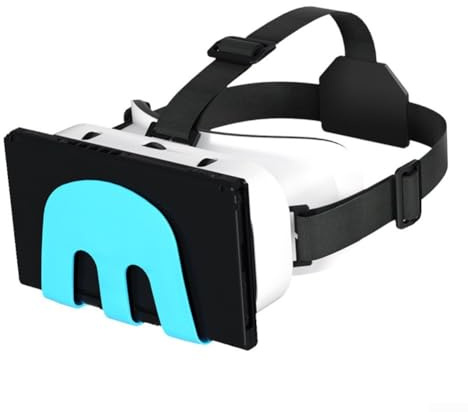 Hasaller Switch VR Headset, Verbessertes VR-Headset für Switch Modell Switch Virtual-Reality-Brille mit verstellbaren HD-Objektiven und Kopfband, Labo-Brille für Switch-Zubehör