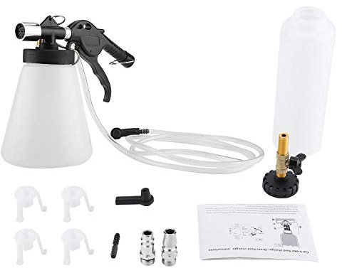 Kit de purga de frenos, purgador de líquido de frenos, bomba de vacío manual, aire del coche, juego de herramientas de vacío de garaje neumático 90-120PSI maquina sangrado freno scooter purgador línea
