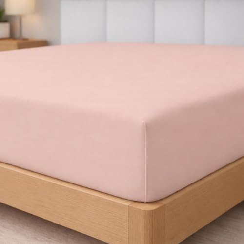 Degrees Home Collection - Drap-Housse 140x200 cm en Microfibre Douce – pour Matelas Jusqu’à 33 cm – Certifié Oeko-TEX – Se maquiller