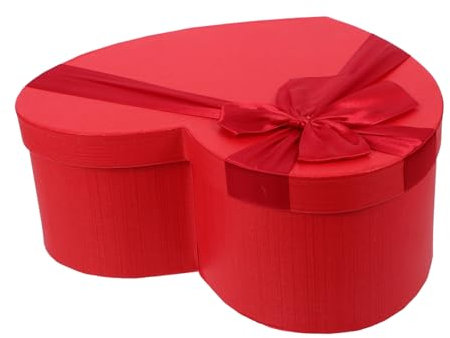 BEBEMOKO Caja En Forma De Corazón Para El Día De San Valentín Embalaje Para Bombones Flores Caja De Presentación Romántica Para