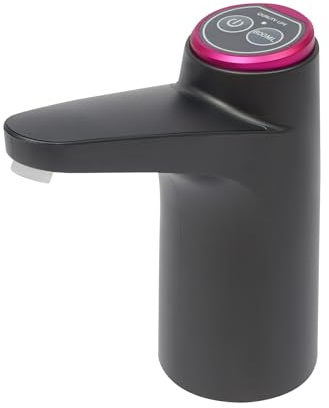 Bomba de botella de agua, recarga por USB, ABS, dos modos, dispensador de agua eléctrico, portátil, para casa, oficina, camping, compatible con varios tipos de cubos, 1,1 gal, 2,2 gales, 3,3 gales