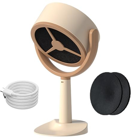 Ventilatore di scarico da tavolo da tavolo da cucina portatile Cappa per barbecue interno Pentole calde Grande raccolta di olio Uso ufficio Ventilatore di scarico