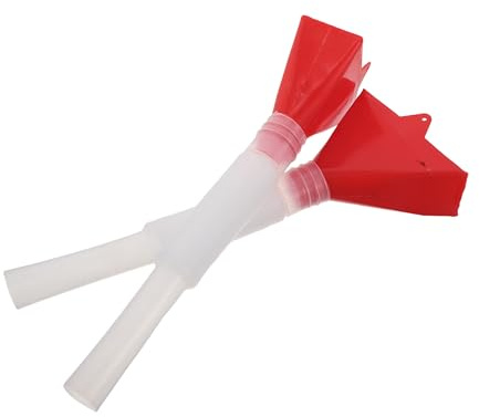 jojofuny 2 Ensembles Outils de Plantation Multifonctionnels avec Tubes Perçage et Entonnoirs Accessoires Semoir pour Maïs Blé Légumes et Fleurs Distribution Précise des Graines pour Jardin