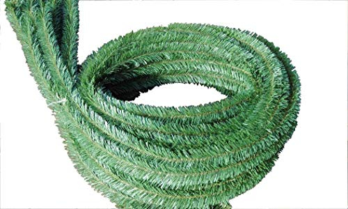 FKL DESIGN Home Deco 45 m Weihnachtsgirlande, künstliche, Weihnachtsdeko, Künstliches Tannengrün,Weihnachten, Christmas Garland, Girlande Grün - Tannengirlande 10x4,5m