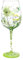 NymphFable Anne’s Lace Flower Wine Glass Bird Gragonfly Artisan Painted Glass 15oz Personalised Gift for Best Friend