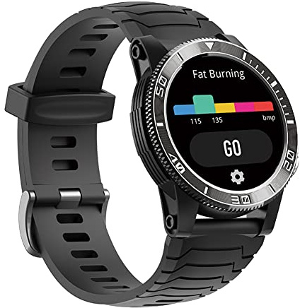 Smart Watch GPS Outdoor Sports Watch Heart Rate Sleep Monitor Pedometer Calorie Bluetooth Fitness Wristwatch 1.3'' Full Touch Waterproof Activity Tracker For IOS Android