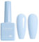 CANNI UV Negellack Natur sanftes Blau Gellack Gel UV Nail Art Klassischer und All MatchStil Soak Off Gelnagellack für UV Lampe