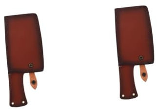 Cabilock Juego De 2 Fundas Para Para Cuchillo De Carnicero Con Cremallera Funda Protectora Para Cuchillo De Carnicero Soporte Universal Para Tapa Sartén Correas De Bloque De