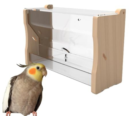 Kycklingmatare, Vaktelmatare No Waste Birds Vattenmatare Matbehållare | Automatisk för fåglar Parakit Husdjursbur Vatten Mat Dispenser Behållare Tillbehör Box Parakeet