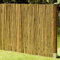 DE-COmmerce Stabiler Bambus Zaun Sichtschutz DELUXE, oben geschlossen, Rollzaun, Gartenzaun, Sichtschutzzaun für Garten, Terrasse, Balkon (HxB) 200 x 180 cm