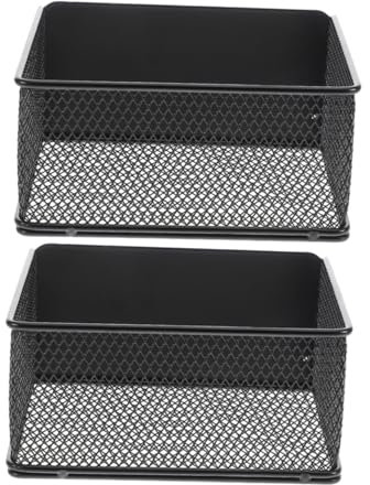 DIYEAH 2 Piezas Estante Del Refrigerador Titular De Especias Lado Del Almacenamiento Del Refrigerador Estante De Almacenamiento Rejilla Magnética Nevera Black Magnético Reutilizable