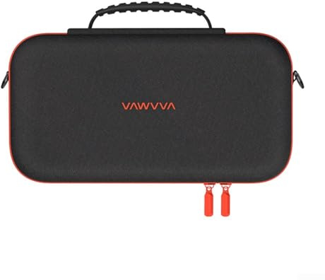 Spelkonsol resefodral, 2 000 mAh inbyggt batteri, 30 W laddning, lagrar 12 spelkort EVA-låda för Nintendo Switch 2 med kabelport