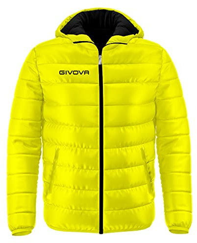 Givova, weste holland, gelb fluo/schwarz, L