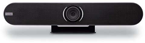 ViewSonic VB-CAM-201 4K Video Conference Web Camera with Built-in Microphone, 120 Degree Wide-Angle Lens for Zoom/Teams/Skype Remote Meetings and Calls