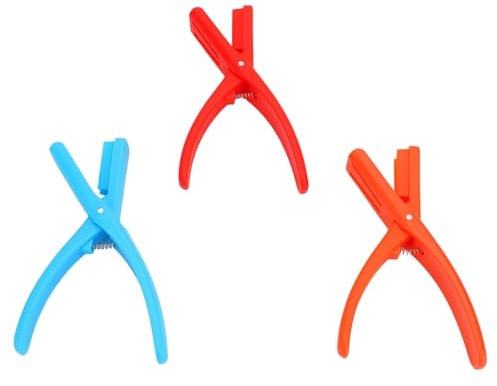 Éplucheur d'écrevisses 3 pièces, éplucheur de crustacés en plastique, outil d'éplucheur d'éplucheur d'éplucheur de crevettes cuites, outils de fruits de mer portables légers