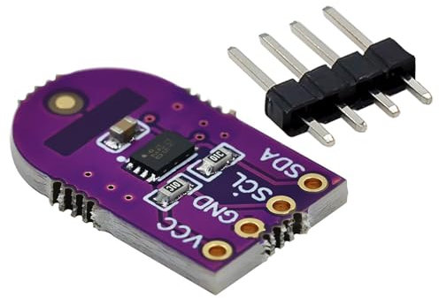 Rudiaoa Clave Contraseña Segura Almacenamiento CJMCU608 Contraseña Criptográfica IIC I2C Generador Números Aleatorios para Sistemas Integrados