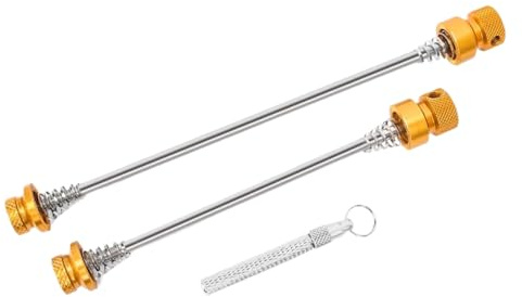 Schnellspanner-Diebstahlschutz für Fahrräder, Schnellspann-Clip-Achse, stabiles -Reparaturwerkzeug für Stadt, Parken, Reisen, Outdoor, Stadt, Pendeln, Campus