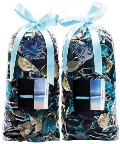 2Pcs，Pot Pourri Scented Bags, Long-Lasting Fragrance for Home and Office Spaces, Two Blue Scented Bags Included in Each Pack, Convenient Placement for Various Rooms, Subtle Aroma Enhancement