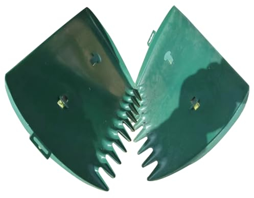 Naisicatar Lot de 2 collecteurs de Feuilles en Plastique avec poignée, Pelle à Feuilles réutilisable, râteau de Jardin pour Feuilles, déchets de Jardin pour Garder Vos espaces extérieurs Bien rangés.