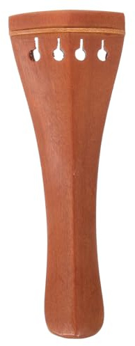 JOINPAYA Jujube Holz Saitenhalter für 4/4 Violine Hochharter Geigen Saitenhalter Ersatzteil Verbessertes Klangvolumen Sustain Langlebiges Violinenzubehör Zufällige Farbe