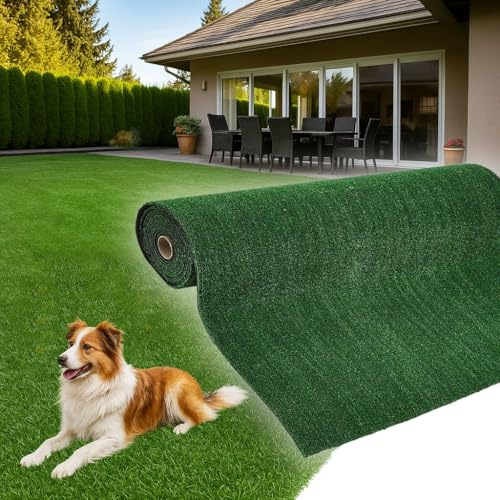 Rollos de Cesped Artificial Barato 7mm 2x5m | Césped Artificial Exterior