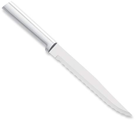 RADA Cutlery Serrated Slicer Knife (R138), 7 Stainless Steel Serrated Blade, Silver Handle, Pack of 2