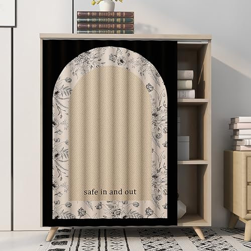 VorhäNge KüChe,Vchrank Rollo,Staubdichte VorhäNge,Die Montierung Und Die Pflege Ist Sehr Einfach,Verdunkelungseffek,FüR KüChenvorhäNge,SchuhschräNke,WaschküChen,,Regale,Bereiche Unter Der SpüLe