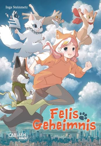 Felis Geheimnis: Empowernder Manga über Mut, Freundschaft und den Umgang mit Leseschwäche in einer fantasievollen Katzenwelt – komplett in Farbe!