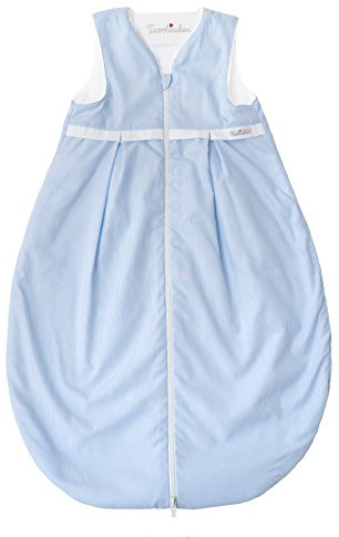 Tavolinchen Babyschlafsack Batistschlafsack Boluda Streifen Kinderschlafsack Sommerschlafsack Reiseschlafsack - bleu - 130cm