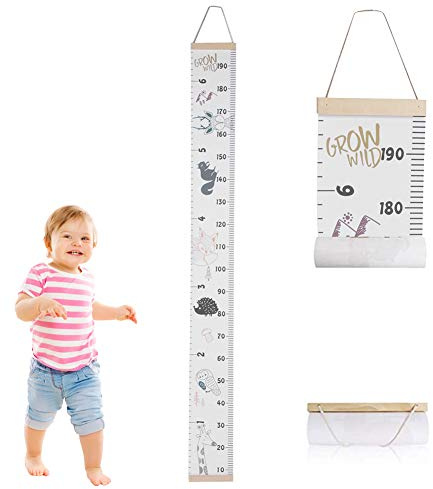 Kinder Messlatten Kinder Höhe Maßnahme Wachstumstabelle Tragbare Nette Wandaufkleber Home Raumdekoration für Kleinkinder Babys(#1)