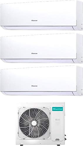 Climatizzatore Trial Split Inverter 7000/9000/9000 Btu A/A, Gas R32 Inverter - Hisense New Comfort