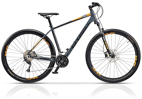 Airtracks 29 Zoll Mountainbike Herren MTB Fahrrad Hardtail Fusion 27 Gang Shimano ALIVIO RD-M3100 SGS - Rahmenhöhen 42, 46, 50 und 54 - Modelljahr 2023 (42cm (Körpergröße 155-165cm))