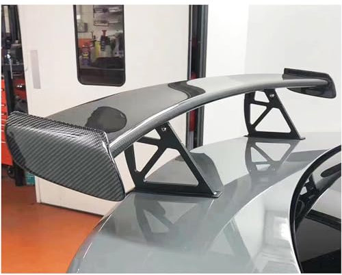 Auto Heckspoiler Spoiler für Mercedes Benz С Class W204 2008 2009 2010 2011 2012, Heck Kofferraum Dachspoiler Flügel Dauerhaft Schwanz Dekoration Zubehör