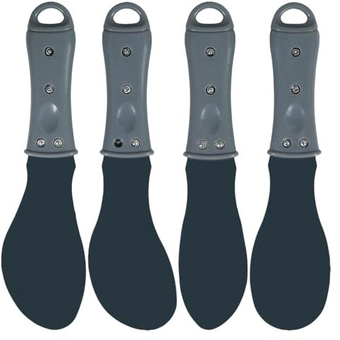 Espátula Para Calafatear, Juego De Espátula Para Calafatear | 4 Esparcidores De Calafateo | Aplicador Alisador, Espátula Para Calafateo De Acabado Para Ingeniería De Vidrio, Ángulos De Pegamento diyy