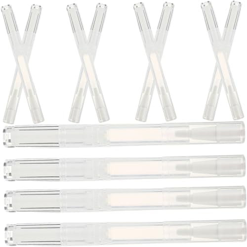 WOFASHPURET 12pezzi Penna Vuota Per Nutrizione Unghie Da Design Rotante Per Unghie e Gloss Labbra Facile Da Trasportare e Ricaricabile Materiale Sicuro e Durevole