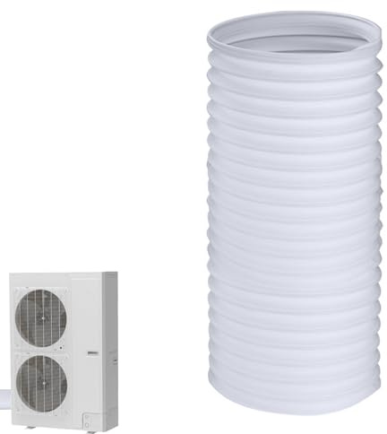 Manguera De Escape De Aire Acondicionado Portátil, Tubo Flexible De PVC De Salida De Aire Manguera De Ventilación De Aire Acondicionado Portátil De 5,1/5,9 Pulgadas Para Aire Acondicionado, Secadoras