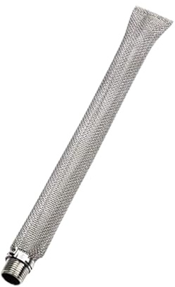 Generic Stainless Steel Beer Tube, Screen, Hop, Fine Sieve Tube, Practical and Sturdy Material for Home Use, Process, Hobby Brewe, 12inch