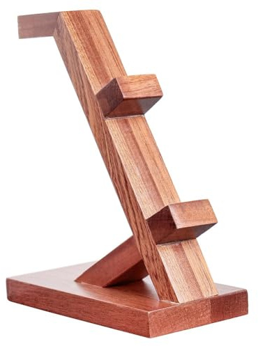 ZYNCUE Stylish Wooden Controller Stand & Headphone Holder for Gamers
