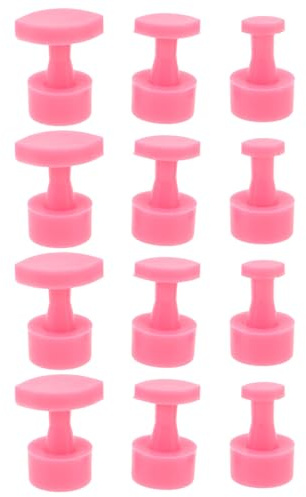 UTHCLO Extractor de Abolladuras de Coche Ventosa Pequeña, Kit de 12 Piezas para Reparación de Carrocería, Almohadillas Duraderas para Eliminar Abolladuras Pequeñas, Herramienta Portátil