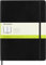 Moleskine Classic Notebook, Taccuino con Pagine Bianche, Copertina Morbida e Chiusura ad Elastico, Formato XL 19 x 25 cm, Colore Nero, 192 Pagine