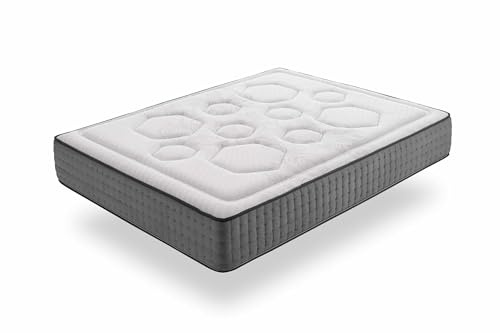 Moonia | Colchón Hexacare | 28 cm de Grosor | Tecnología Duo System | Muelles ensacados | 150X190
